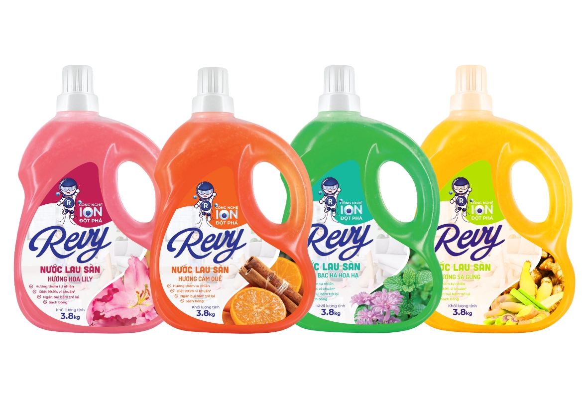 Hàng tiêu dùng 30 Hàng tiêu dùng 04 loai huong nuoc lau san REVY