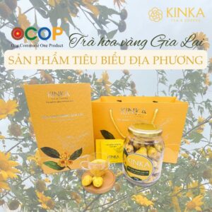 Tuần lễ hoa dã quỳ - Núi lửa Chư Đăng Ya 2023 10 Trà hoa vàng Gia Lai KINKA - sản phẩm tiêu biểu địa phương