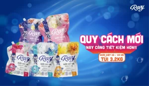 Nước giặt xả Revy