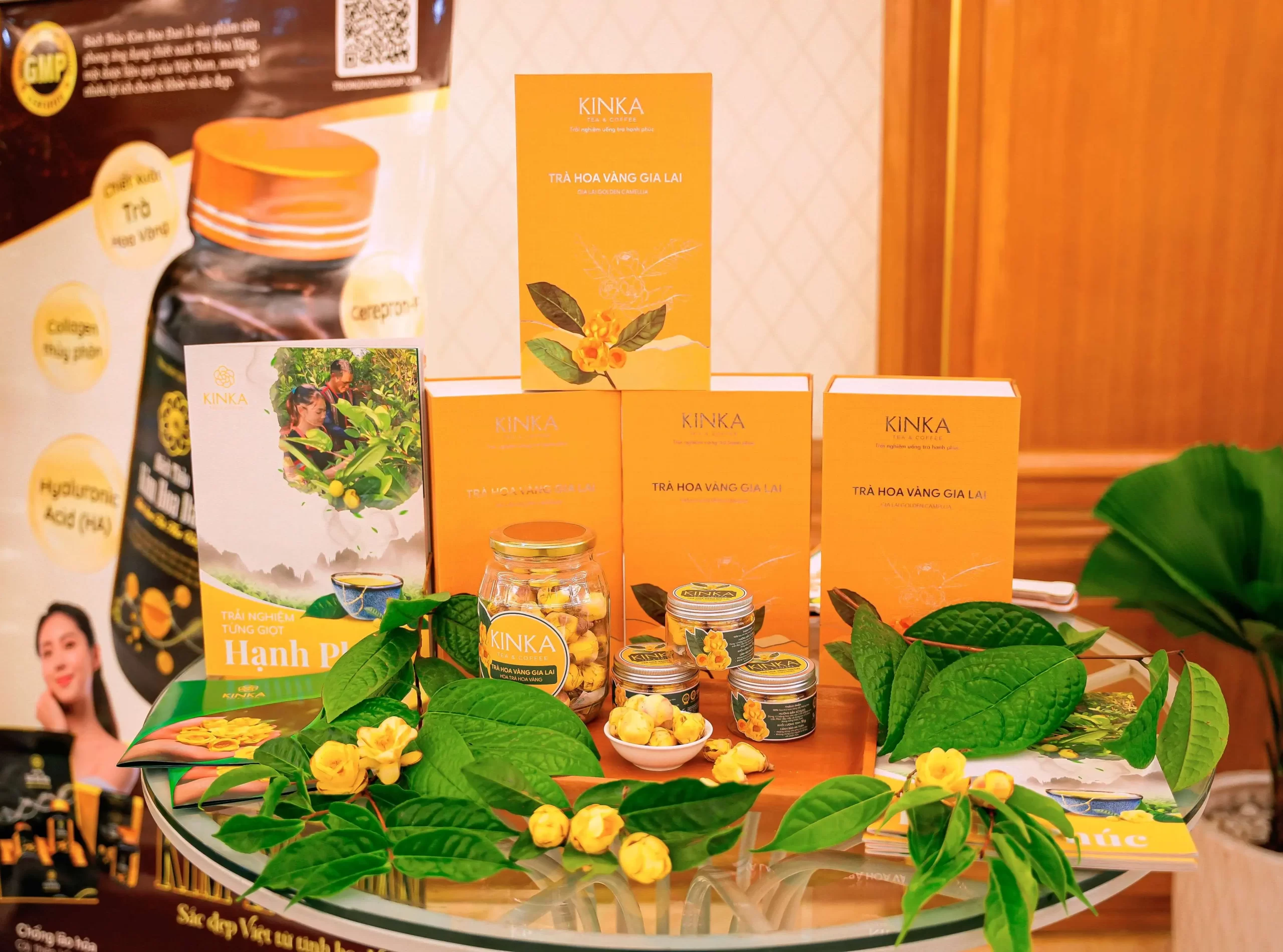 The Golden Camellia Flava Workshop – Precious Medicinal Herb for Health and Beauty Concludes Successfully Tra hoa vang KINKA 1 scaled