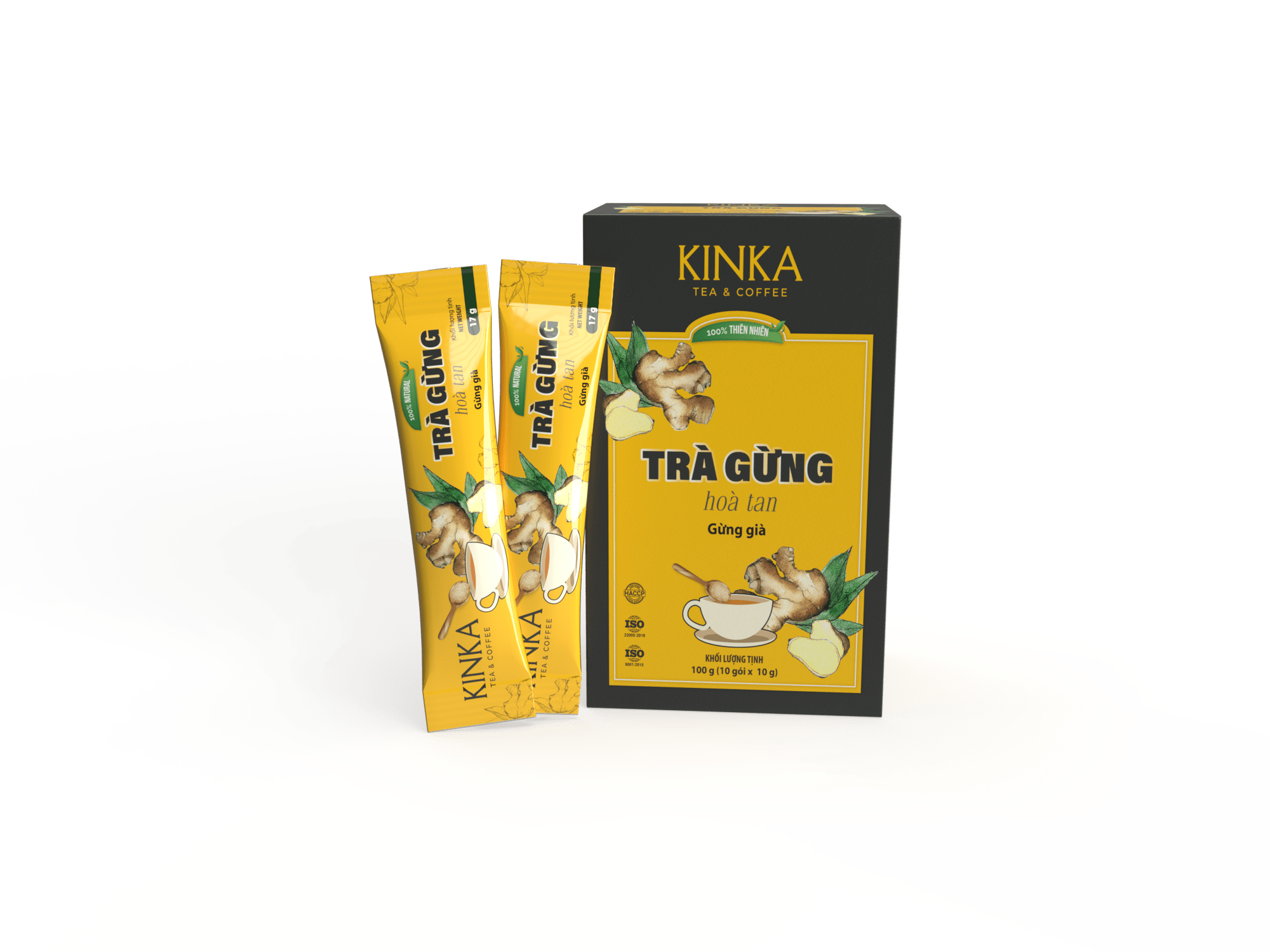 Trà và cà phê 44 Trà và cà phê Demo tra Gung bot hoa tan View 1 min