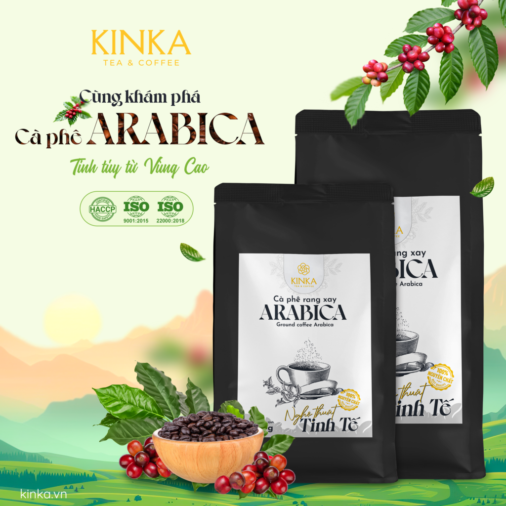 GỢI Ý PHÁ CÁCH PHA CHẾ CÀ PHÊ ARABICA – BIẾN LY CÀ PHÊ THÀNH "MÓN QUÀ SÁNG TẠO" 4 ca-phe-arabica-kinka