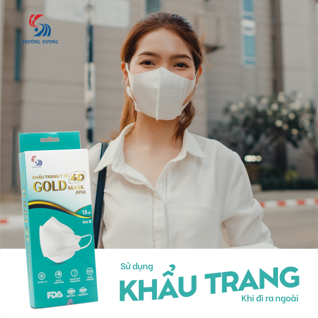 7 Lý Do Khẩu Trang Y Tế 4D Gold Mask (KF94) Là Sự Lựa Chọn Hàng Đầu 2 khẩu trang