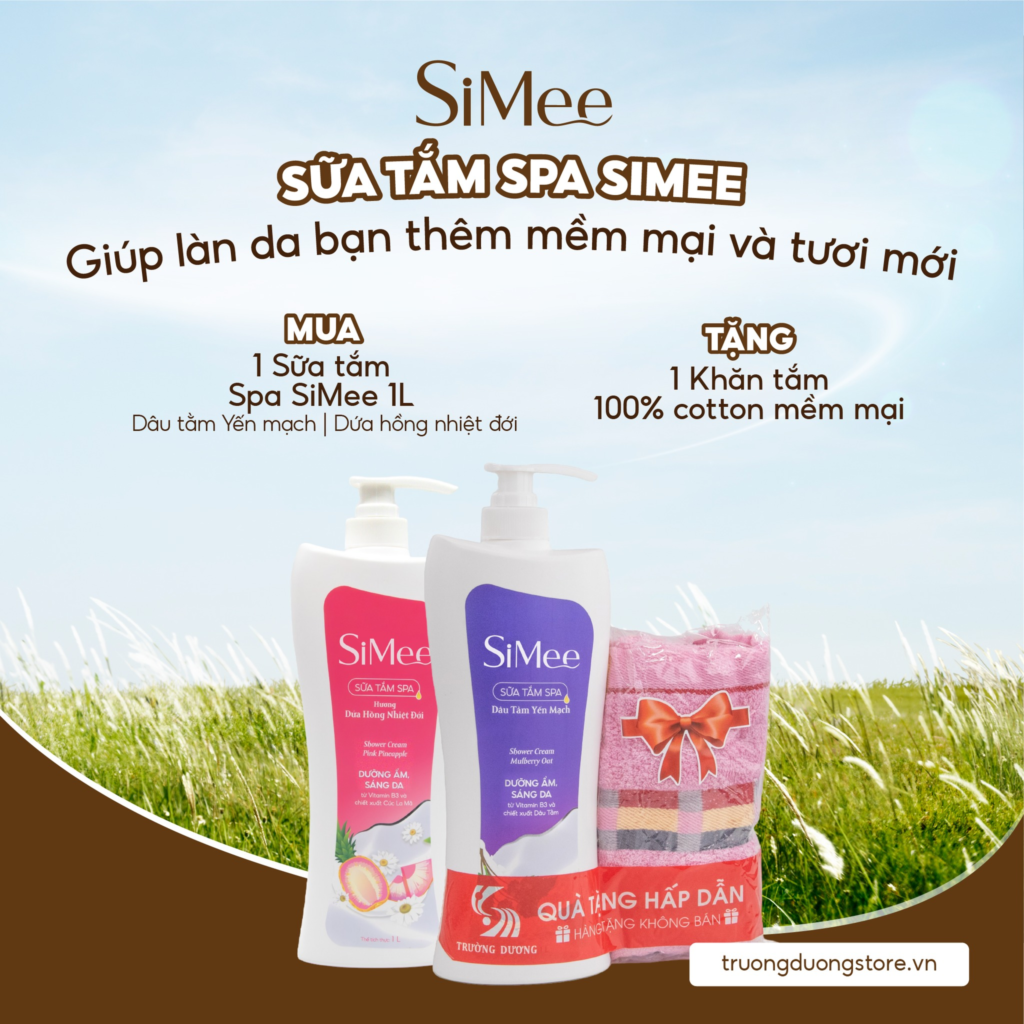 🌿 THÁNG 8 TƯƠI MÁT CÙNG SIMEE: MUA HÀNG NHẬN NGAY QUÀ TẶNG 🎁 2 simee