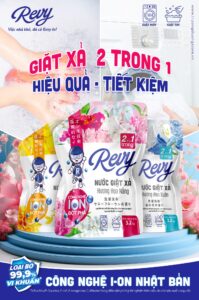 3 Lý Do Bạn Nên Chọn Nước Giặt Xả Revy Cho Gia Đình Mình 2 3 Lý Do Bạn Nên Chọn Nước Giặt Xả Revy Cho Gia Đình Mình 0