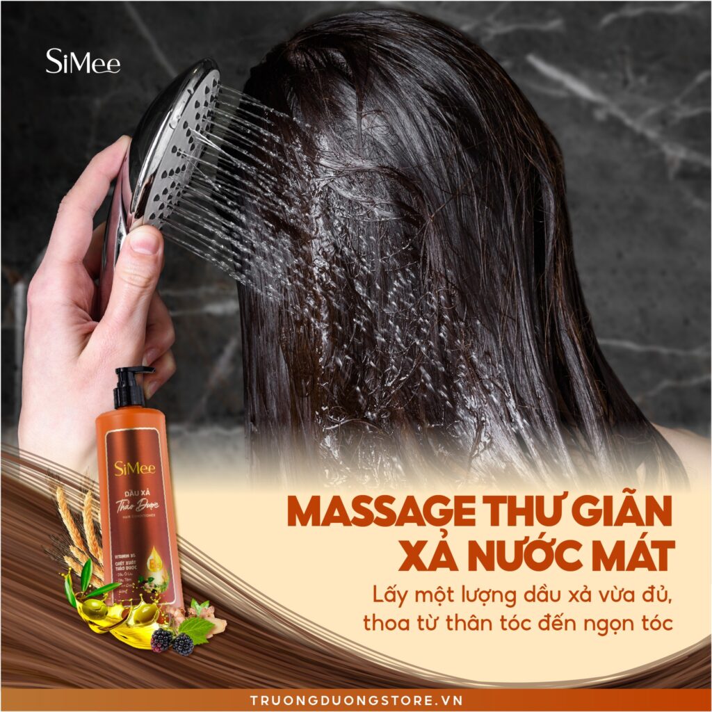 5 Bước Dùng Dầu Xả Thảo Dược Đúng Cách Cho Mái Tóc Mềm Mượt Chuẩn Spa 4 5 Bước Dùng Dầu Xả Thảo Dược Đúng Cách Cho Mái Tóc Mềm Mượt Chuẩn Spa 4