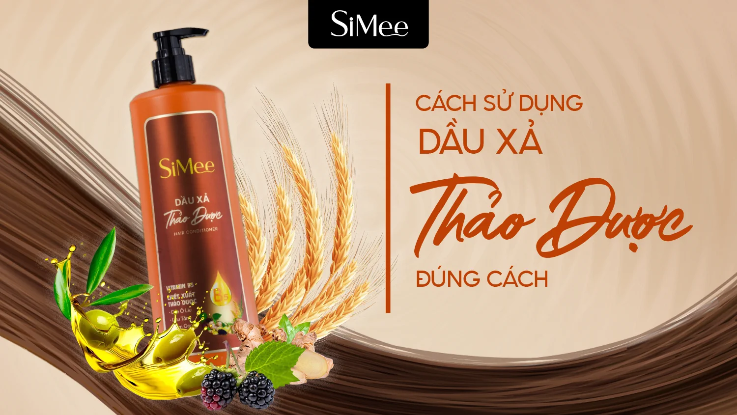 5 Bước Dùng Dầu Xả Thảo Dược Đúng Cách Cho Mái Tóc Mềm Mượt Chuẩn Spa 5 Buoc Dung Dau Xa Thao Duoc