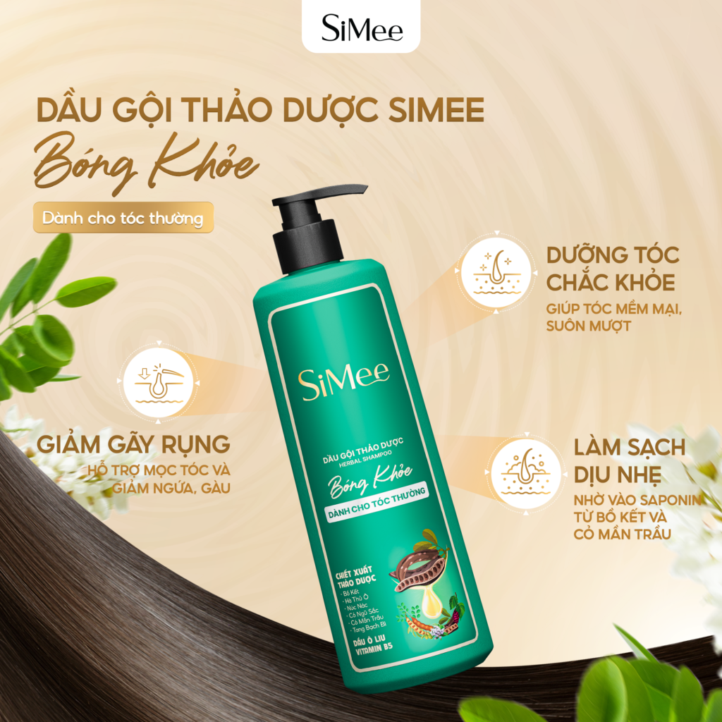 5 Lợi Ích Tuyệt Vời Của Dầu Gội Thảo Dược SiMee Cho Mái Tóc Khỏe Mạnh Tự Nhiên 2 simee