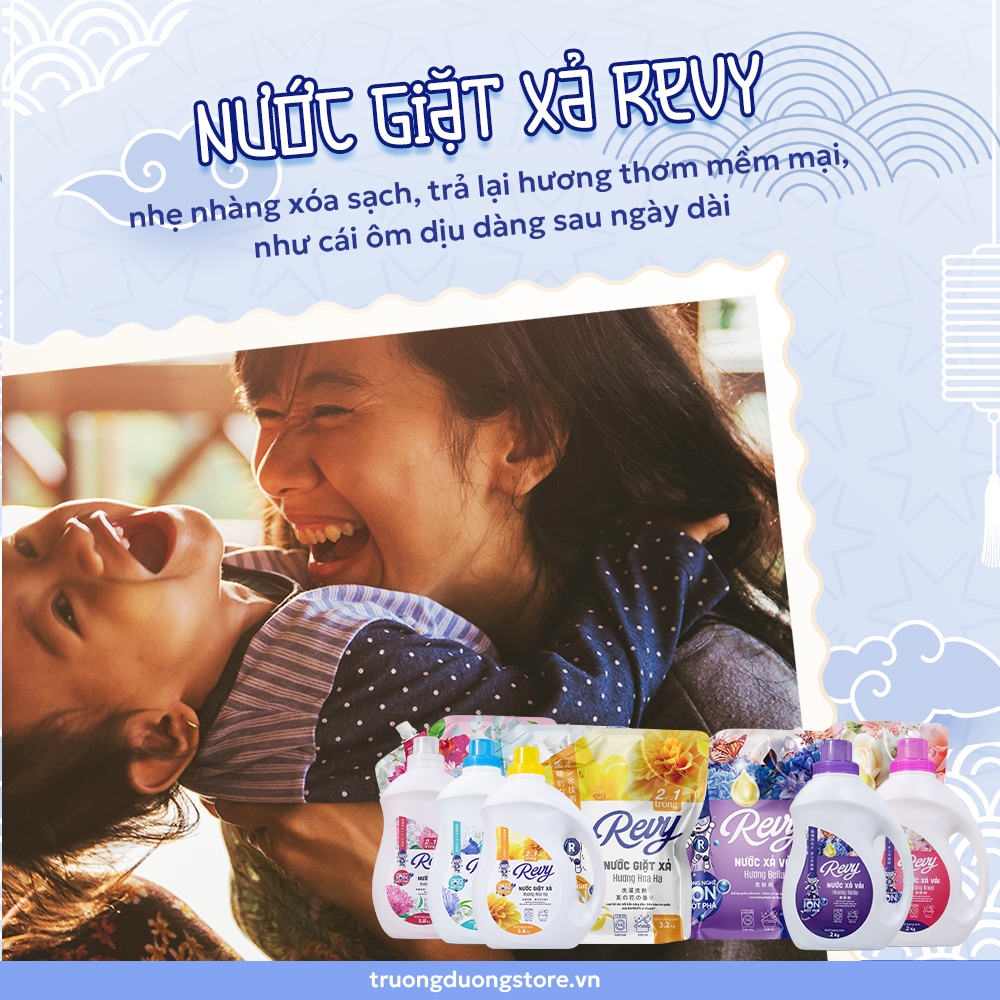 Nước Giặt Xả Revy: 3 Bí Quyết Giữ Tổ Ấm Sạch Thơm, Ấm Áp Mùa Trung Thu 2 Nước Giặt Xả Revy: 3 Bí Quyết Giữ Tổ Ấm Sạch Thơm, Ấm Áp Mùa Trung Thu D