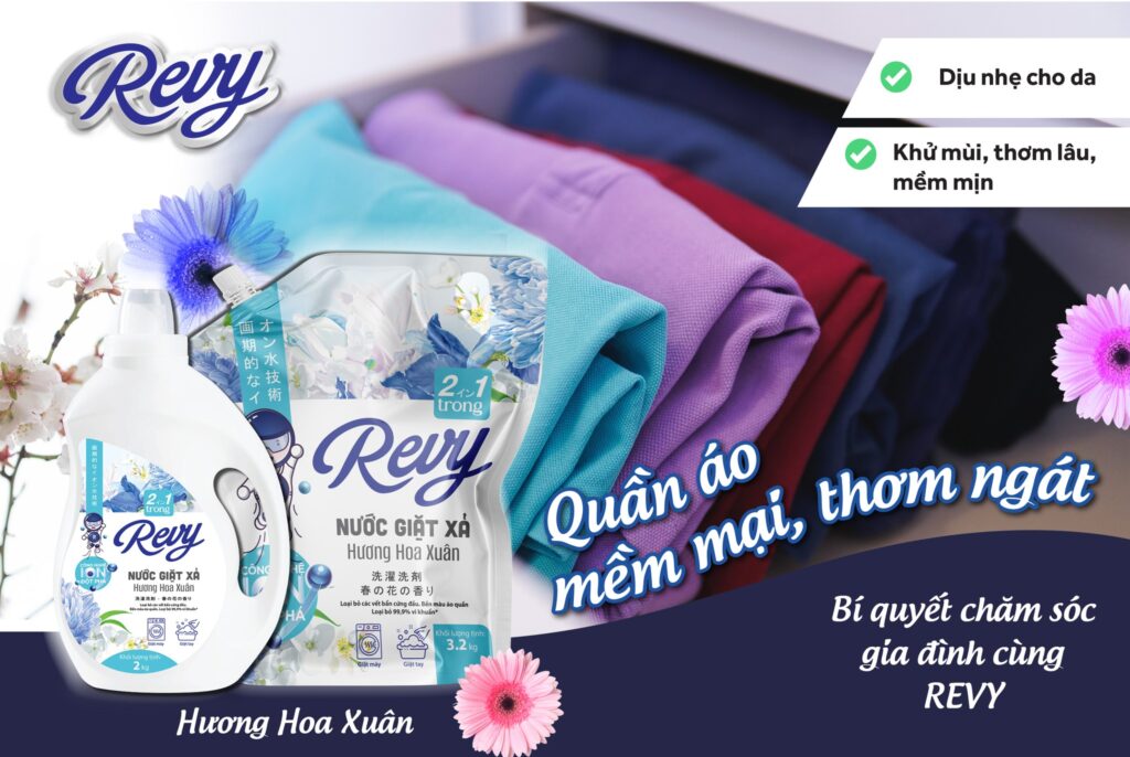3 Lý Do Nên Chọn Nước Giặt Xả 2 Trong 1 Revy – Giải Pháp Giặt Giũ Tiện Lợi, Hiệu Quả Và An Toàn 2a