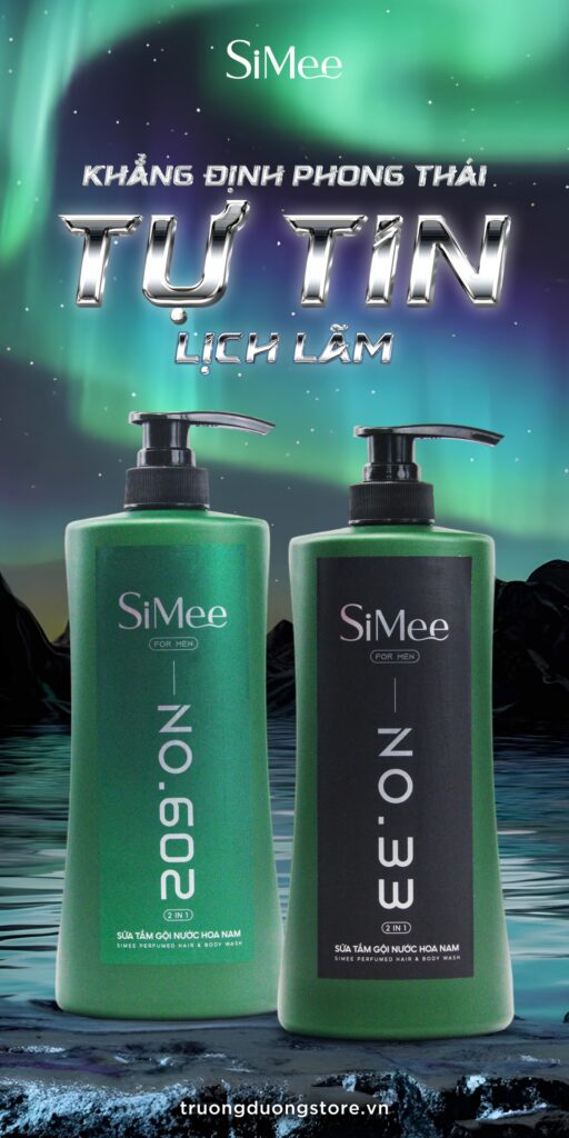 Sữa Tắm Gội Nam 2in1 SiMee – Giải Pháp Tối Giản Cho Quý Ông Tự Tin, Lịch Lãm a