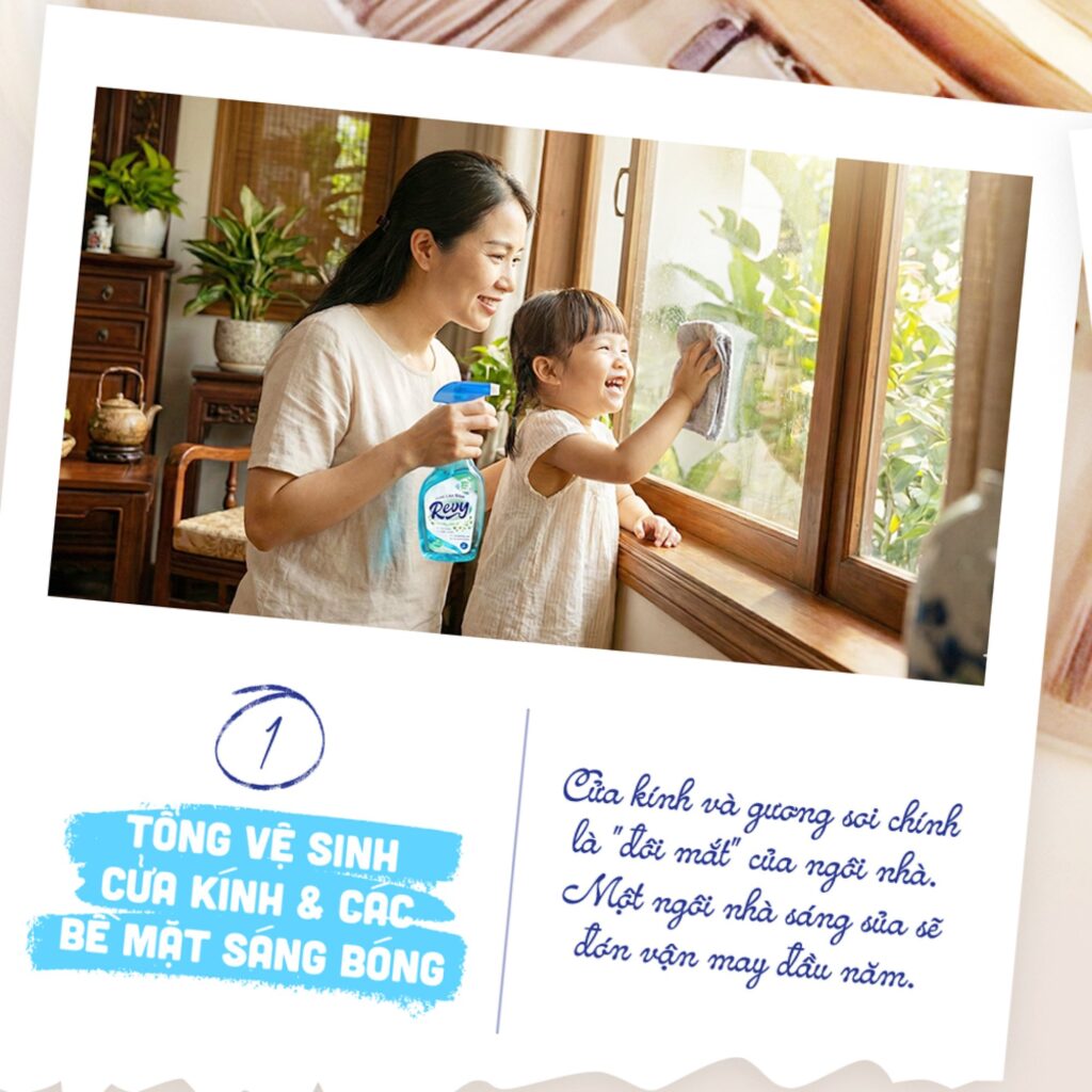 REVY VÀ CHECKLIST 3 VIỆC CẦN LÀM NGAY ĐỂ NHÀ LUÔN SẠCH, THƠM & TIẾT KIỆM THỜI GIAN 1