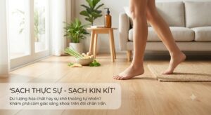 Sàn Nhà Bóng Nhưng Chưa Chắc Sạch: 3 Dấu Hiệu "Sạch Giả" Bạn Cần Biết 5c38230e 1611 488d 8e63 131ed061692a