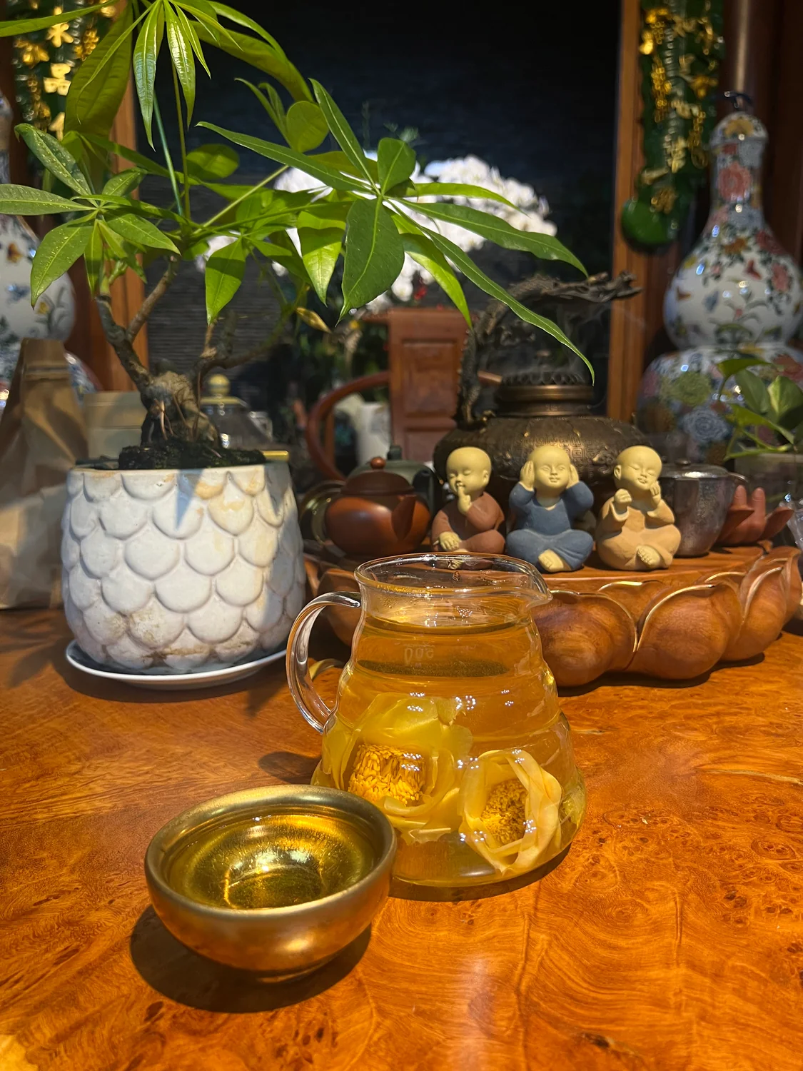 Cách Pha Trà Hoa Vàng Chuẩn Vị, Giữ Trọn Dưỡng Chất Tại Nhà IMG 9788