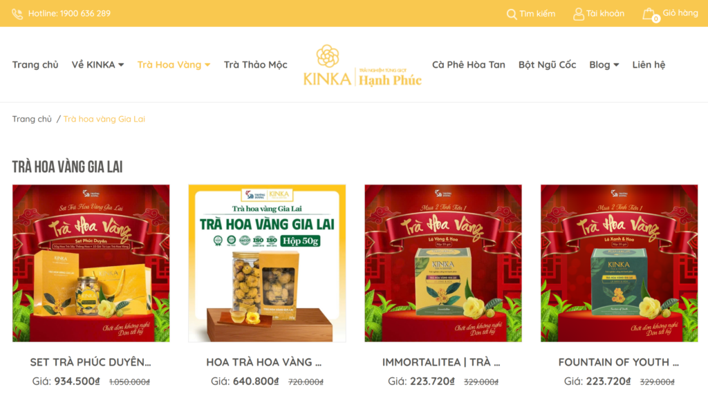 Trà Hoa Vàng Gia Lai KINKA: Công Dụng, Cách Dùng Và Nơi Mua Chính Hãng 5 Trà Hoa Vàng Gia Lai KINKA: Công Dụng, Cách Dùng Và Nơi Mua Chính Hãng image