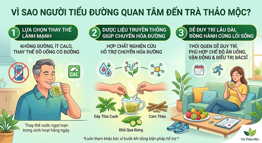 Người Tiểu Đường Nên Uống Trà Thảo Mộc Nào? Góc Nhìn Khoa Học image 2